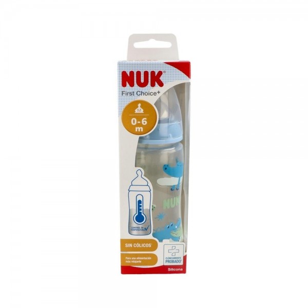 Biberon Nuk Fc+ Pp Silicona 1M 300 Ml