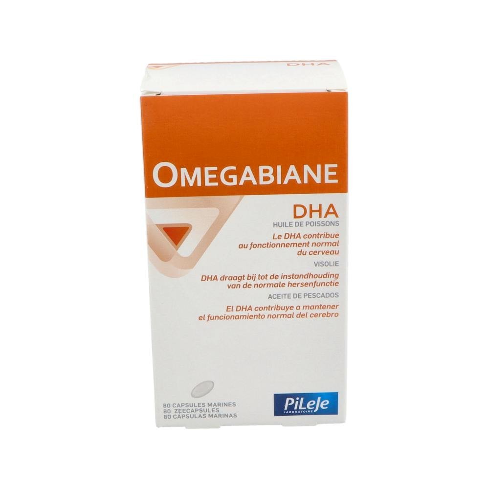 Pileje Omegabiane Dha 80 Comp