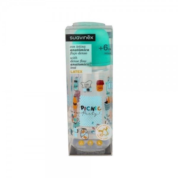 Biberon Suavinex Pp Ba T2L La An 360 Ml