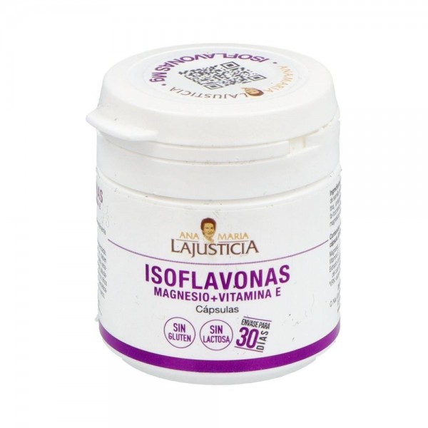 Isoflavonas Magnesio + Vit E Lajusticia 30 Caps