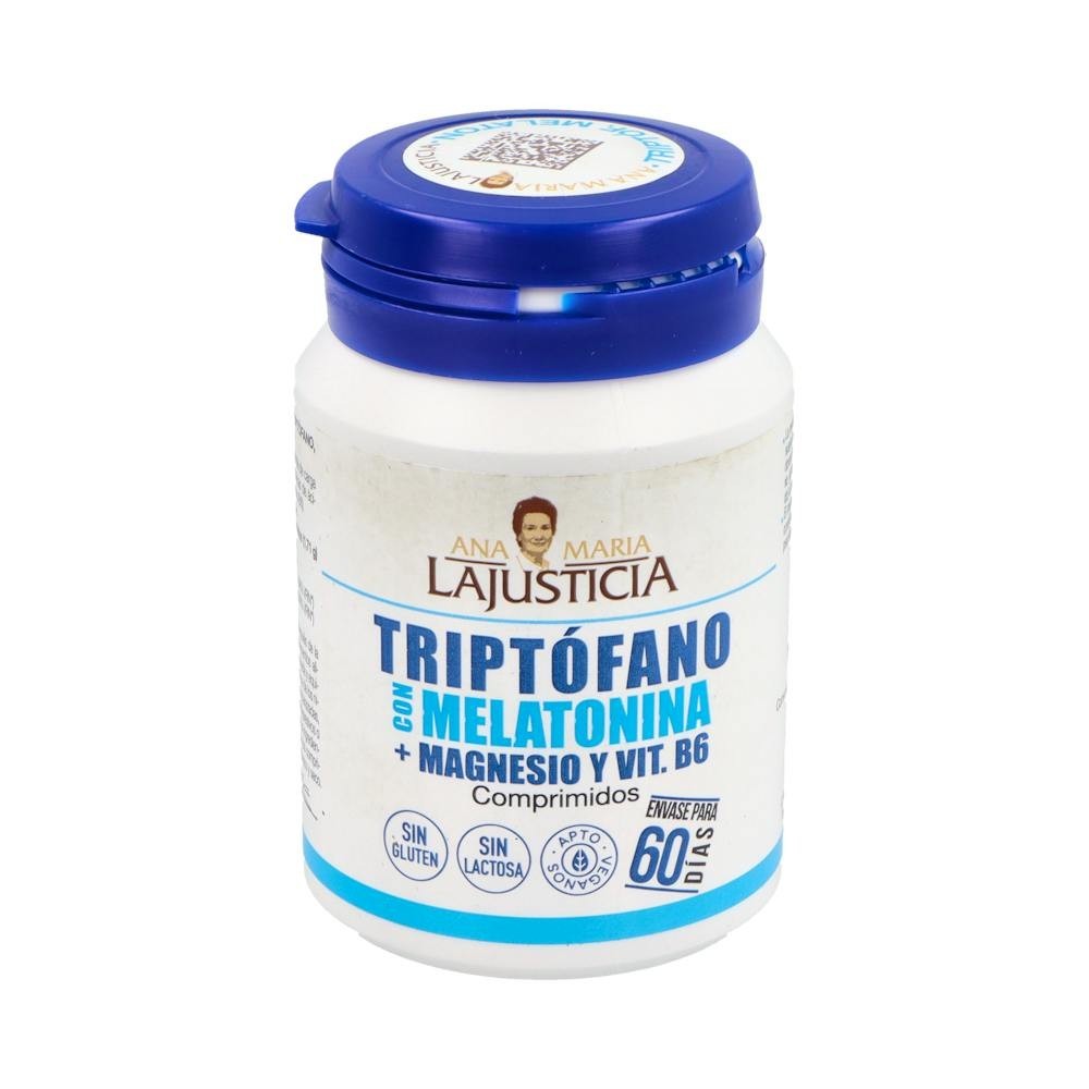 Triptofano Melato +Magn Vita B6 La Justicia 60...