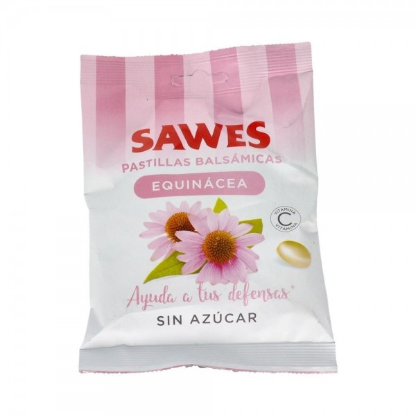 Sawes Pastillas Balsamicas S/Azucar Equinacea Vit C Bolsa...