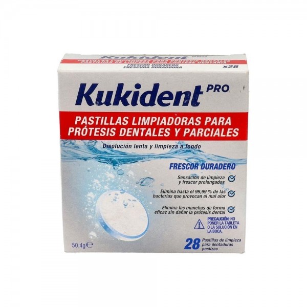 Kukident Pastillas Limpiadoras 28 U
