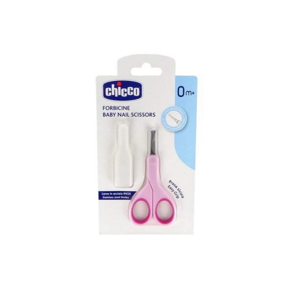Chicco Tijeras borde seguridad rosa