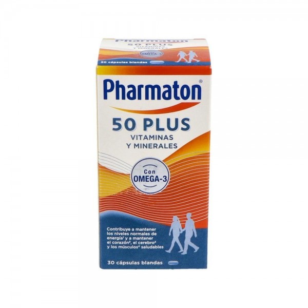 Pharmaton 50 Plus 30 Caps