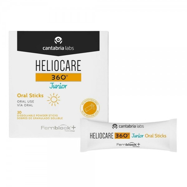 Heliocare 360° Junior Oral Sticks 20 Sobres