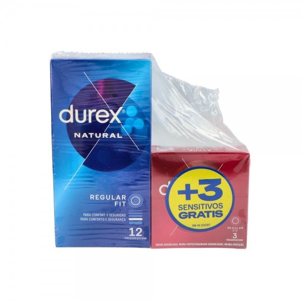 Profilactico Durex Con Nat Plus12+Sens 3