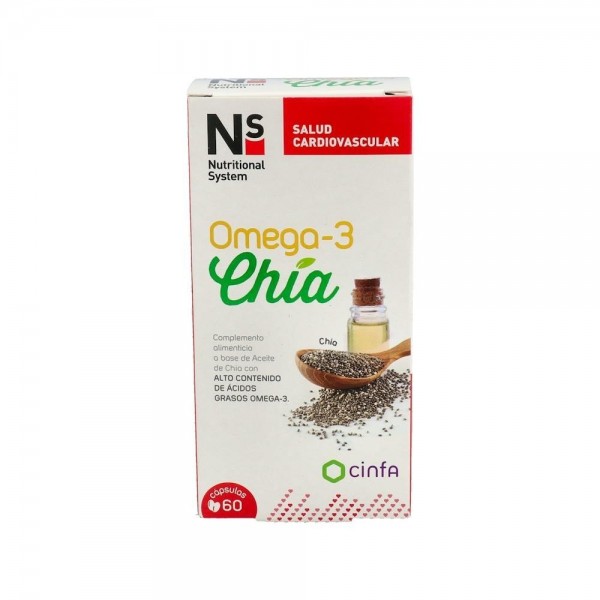 Ns Omega 3 Chia 60 Caps