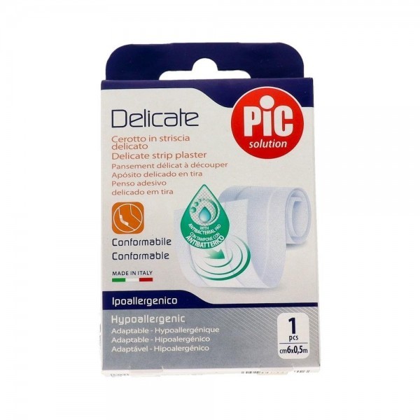Delicate Antibact Tira Blanca 6Cmx0,5M