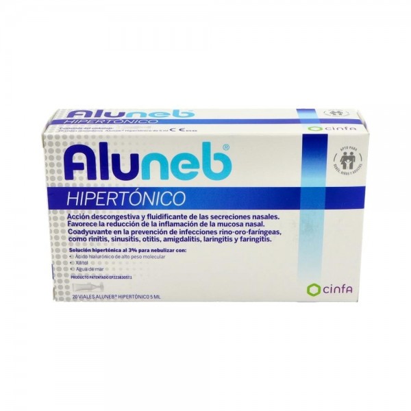 Aluneb Hiperotonico 20 Viales 5 Ml