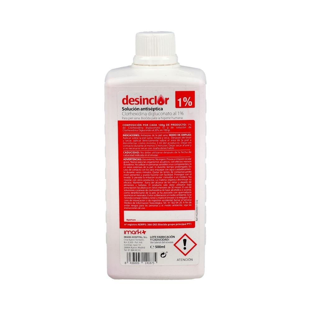 Desinclor 1% 500Ml
