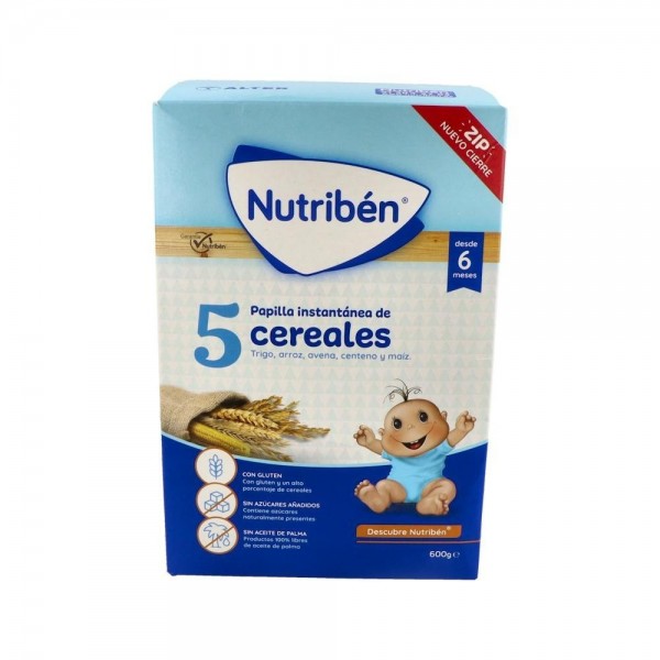Nutriben 5 Cereales 600 G