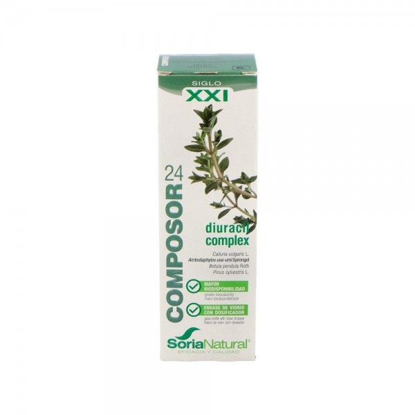 Soria Natural Composor 24 Diuracin Complex S.Xxi 50 Ml