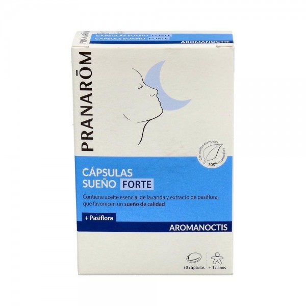 Pranarom Aromanoctis Capsulas Forte Sueño 30 Caps