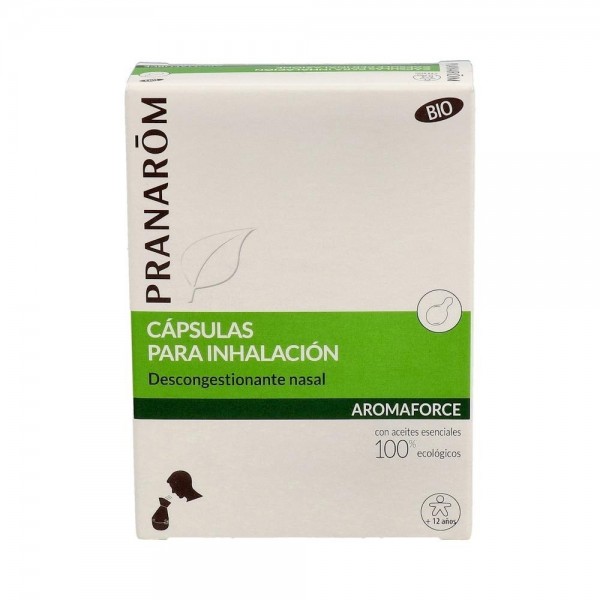 Pranarom Aromaforce Capsulas Inhalacion Bio 15 Caps