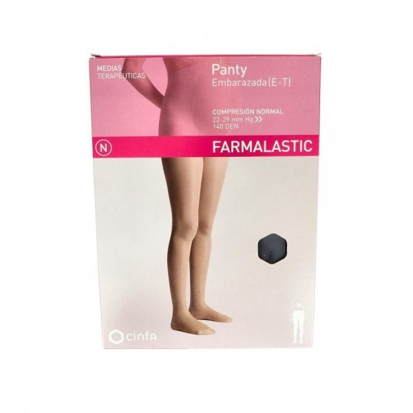 Panty Farmal Nor Pm C/Punt Negro T/P 20-21 Cm 1 Un