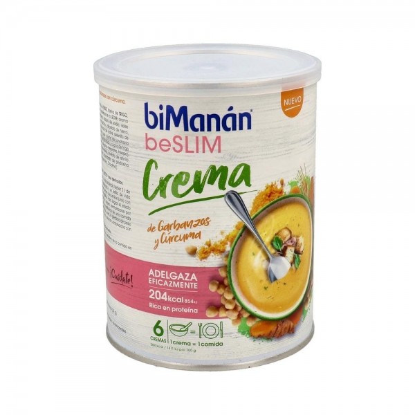 Bimanan Bs Crema Garbanzos Y Curcuma 6 Dosis