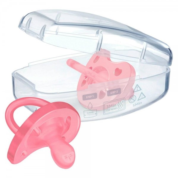 Chicco chupete Physio Soft rosa 6-16m 2ud
