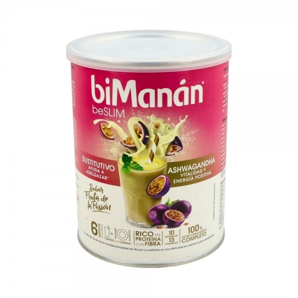 Bimanan Beslim Sustitutivo Batido 330 G Sabor Fruta De La...