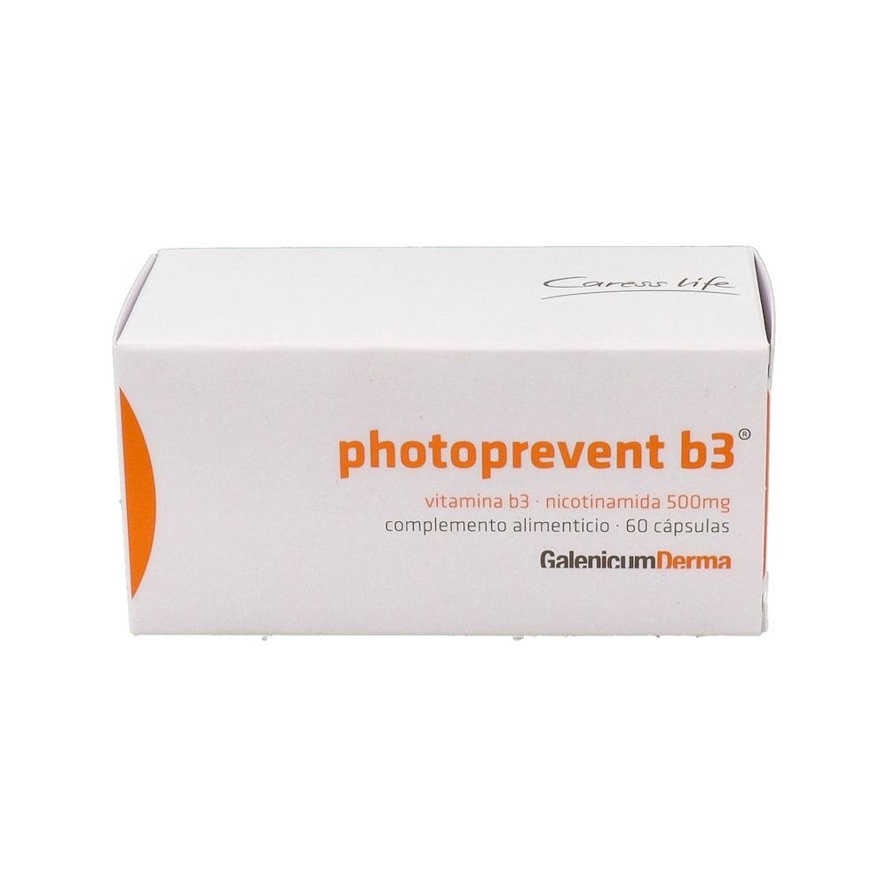 Photoprevent B3 Nicitinamida 500 Mg 60 Caps...