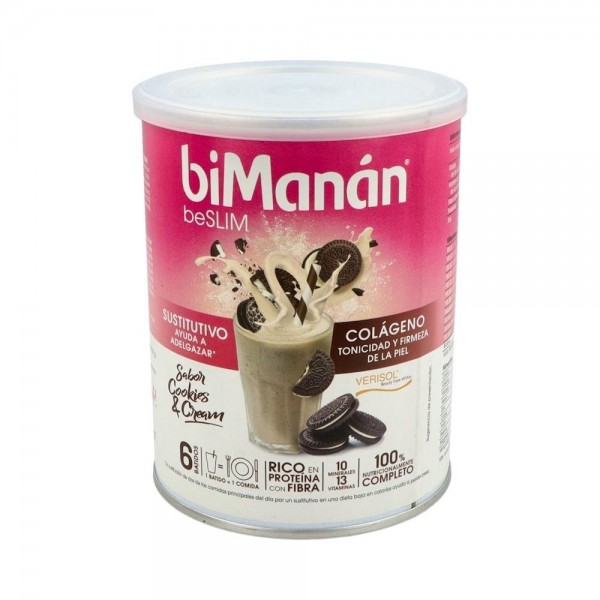 Bimanan Beslim Sustitutivo Batido 330 G Sabor Cookies