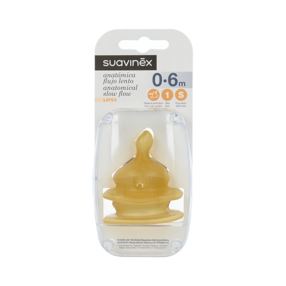 Tetina Suavinex T1 S Anat Latex 2U