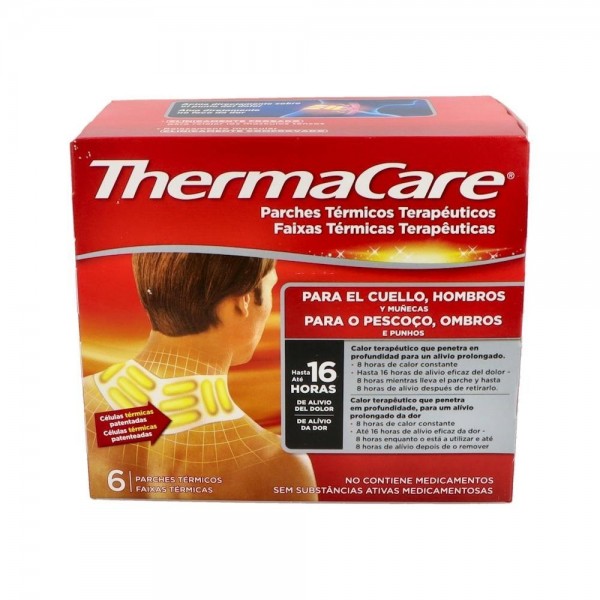 Thermacare Parche Cuello Homb Y Muñec 6 U