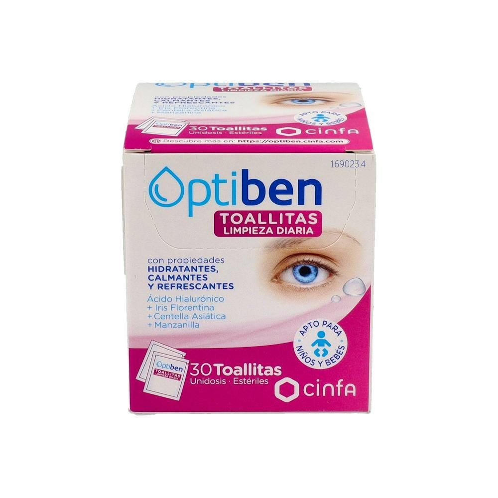 Optiben 30 Toallitas Unidosis