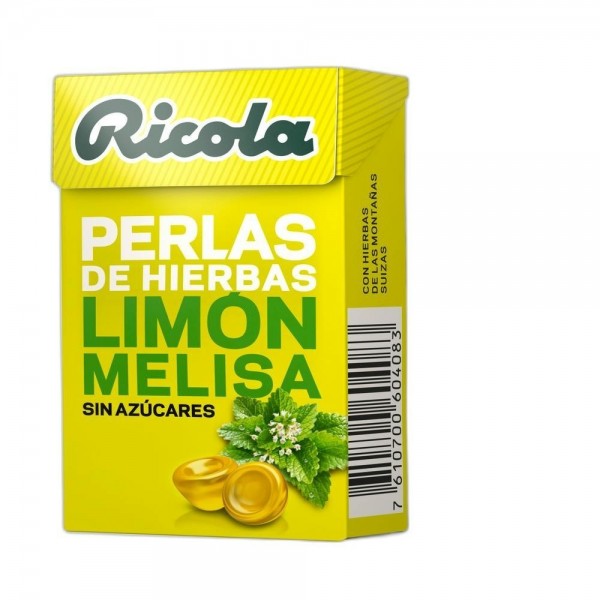 Ricola Perlas S/A Limon Melisa 25 G