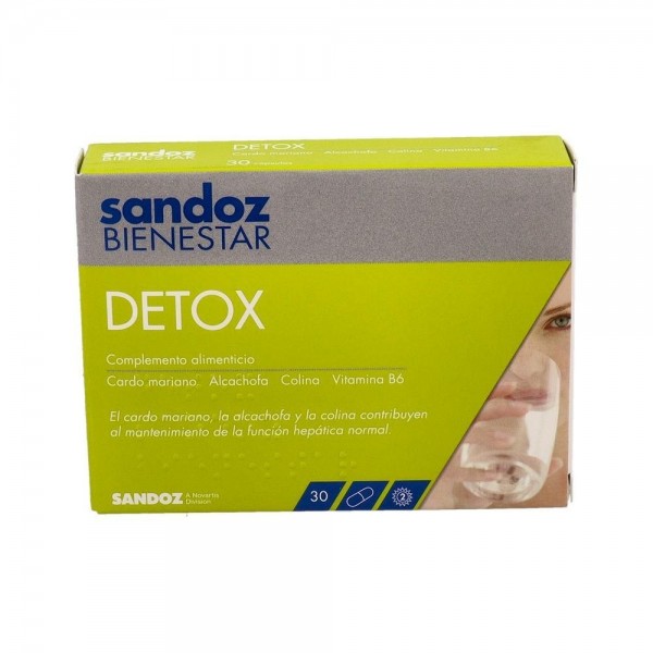 Sandoz Bienestar Detox 30 Caps