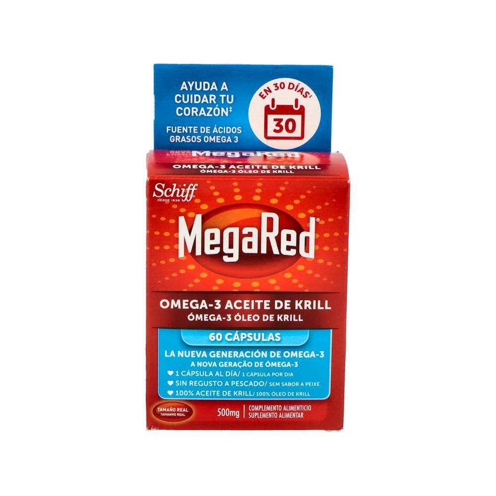 Megared Omega-3 500 Mg 60 Caps