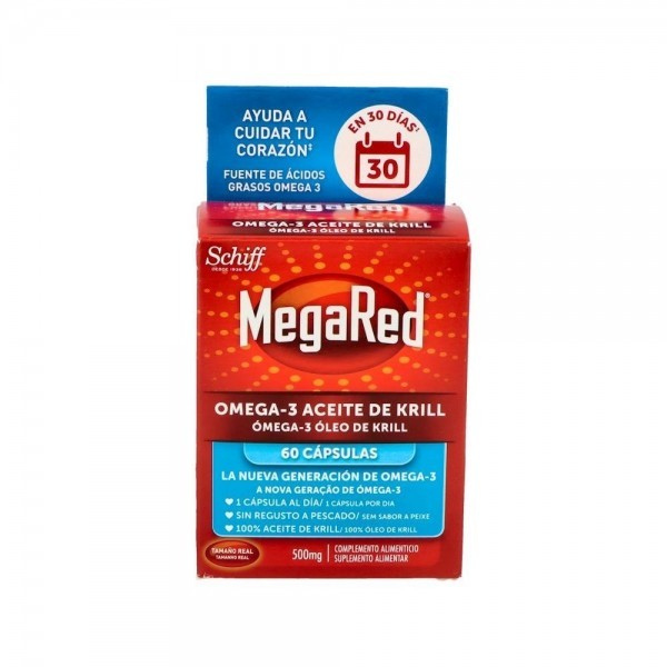 Megared Omega-3 500 Mg 60 Caps