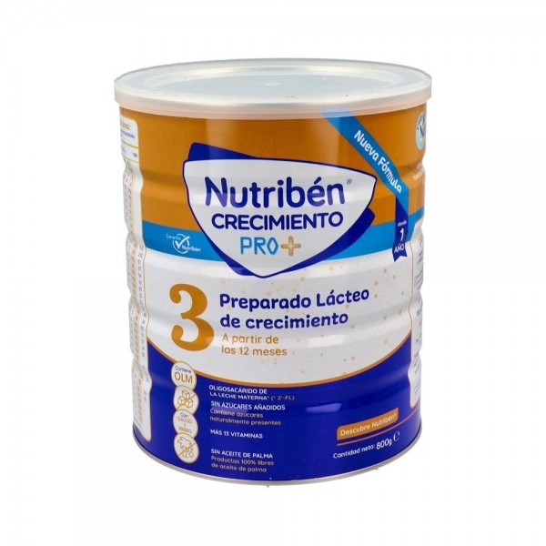 Nutriben Crecimiento Leche 3 800 G