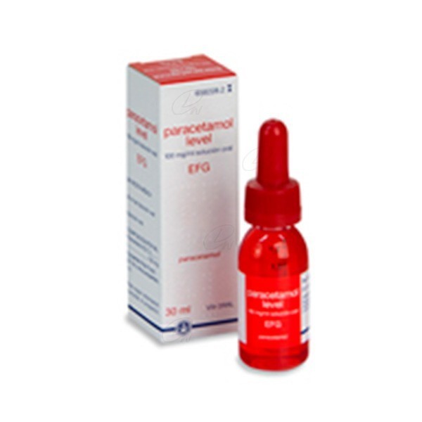 PARACETAMOL LEVEL 100 mg/ml SOLUCION ORAL EFG, 1 frasco...