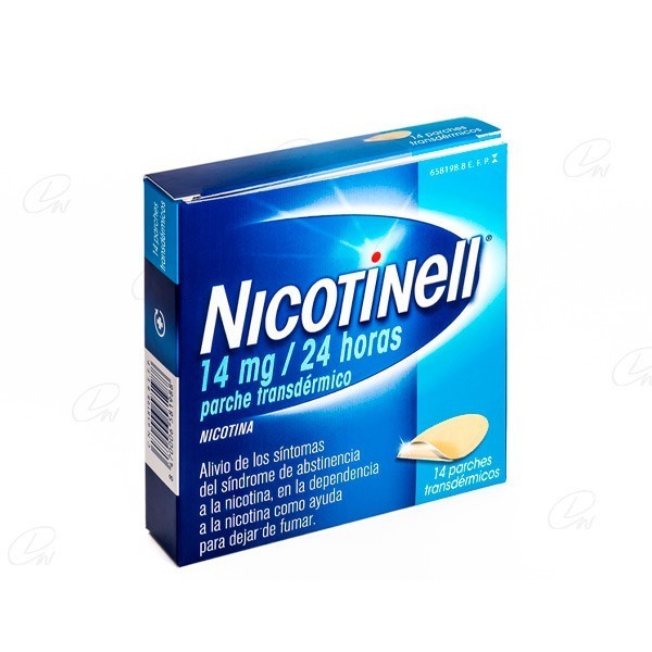 NICOTINELL 21 mg/24 HORAS PARCHE TRANSDERMICO, 7 parches