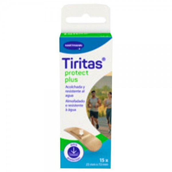 Tiritas Protect plus rapid 25x72mm 15 uds
