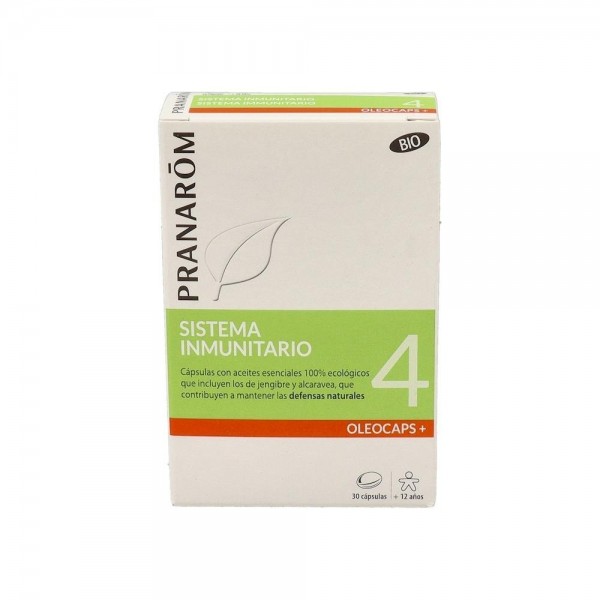 Pranarom Oleocaps 4 Sistema Inmunitario Bio 30 Caps 15589